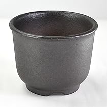 CURVE （Black）6,7,8号 3点セット 作家鉢 アガベ 大型 Amazon｜Kaiju Plant 萬古焼 3.5号 陶器鉢 ラッパ アガベ 多肉